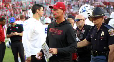 Alabama coach Kalen DeBoer