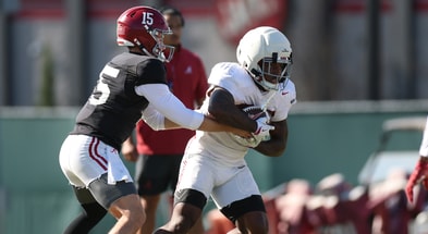 Alabama QB Ty Simpson and RB Jam Miller