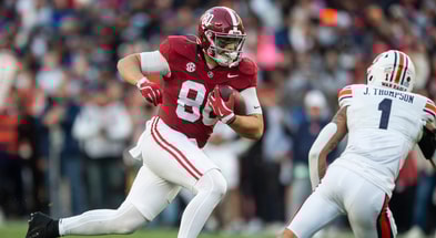 Alabama TE Josh Cuevas