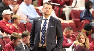 Florida State Head Coach Luke Loucks (Matt LaSerre/Warchant)