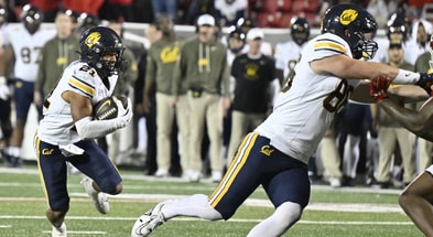 Cal receiver Jacob De Jesus