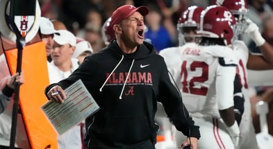 Alabama coach Kalen DeBoer