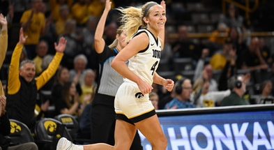 The Hawkeyes defeated a sneaky good Fairfield team on Sunday. (Photo by Dennis Scheidt)