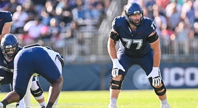 UConn Football offensive lineman Ben Murawski