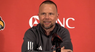 Pat Kelsey speaks with media previews Arkansas