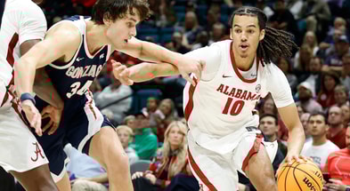 Alabama forward Keitenn Bristow