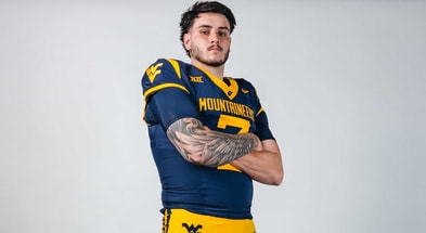 West Virginia punter Chase Ridley