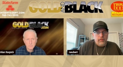 GoldandBlackLIVE cover