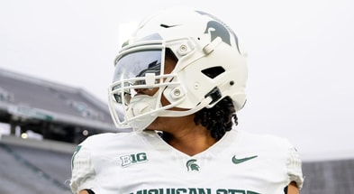 Michigan State EDGE Stone Chaney (photo courtesy of Stone Chaney via Twitter).