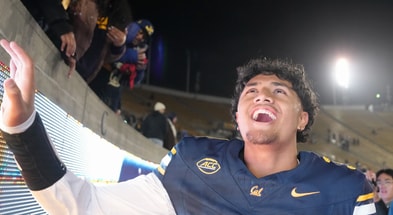 Cal quarterback Jaron-Keawe Sagapolutele