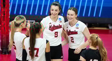 Nebraska volleyball Virginia Adriano, Bergen Reilly