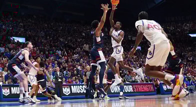 NCAA Basketball: Connecticut at Kansas