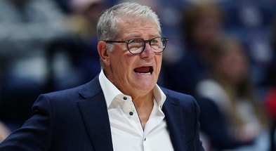 UConn HC Geno Auriemma versus DePaul 2025