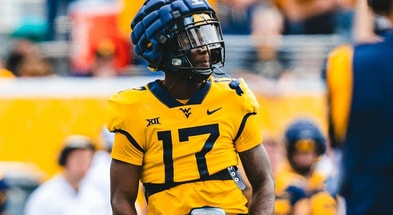 West Virginia defensive back Zae Jennings