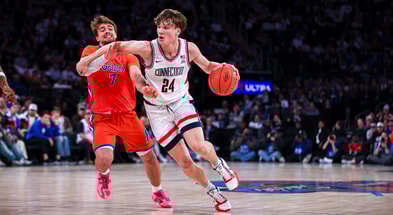 UConn Basketball guard Braylon Mullins versus Florida 2025
