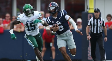 NCAA Football: Tulane at Mississippi
