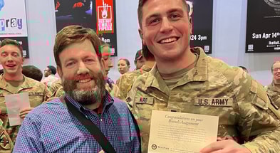 Frank Luntz & Cadet 1B