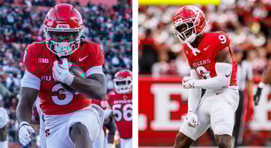 Rutgers Football Antwan Raymond and Jett Elad