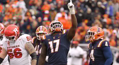 NCAA Football: Rutgers at Illinois