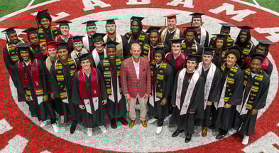 Kalen DeBoer and Alabama's winter grads