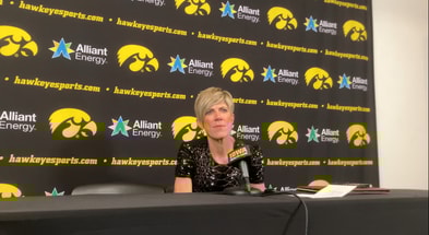 The Hawkeyes defeated Lindenwood on Saturday afternoon. (Photo by Kyle Huesmann)