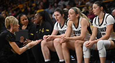 HawkeyeReport breaks down the Hawkeyes on/off court splits. (Photo by Dennis Scheidt)