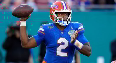 Will Lane Kiffin and LSU target Florida's DJ Lagway? (Photo: USA Today)