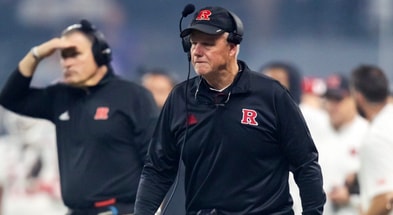 Rutgers Football Offensive Line coach Pat Flaherty during the Rate Bowl 2024