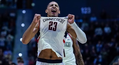 UConn Huskies forward Jayden Ross