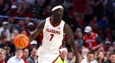 Alabama forward Taylor Bol Bowen