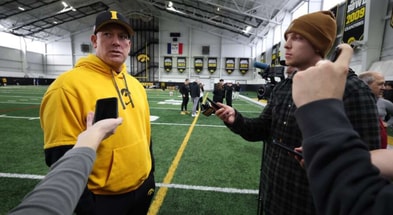 The Hawkeyes will be looking for a new pitching coach. (Photo by UI Athletics)