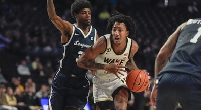 wake forest longwood basketball