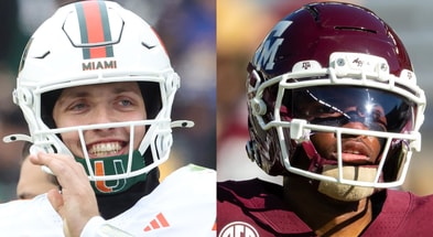 Miami QB Carson Beck, Texas A&M QB Marcel Reed