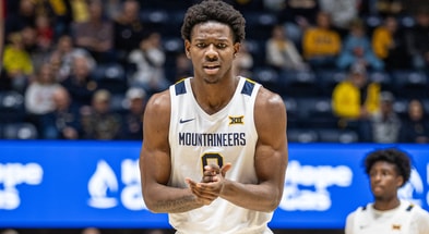 West Virginia forward Brenen Lorient