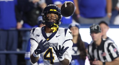 West Virginia WR Cam Vaughn