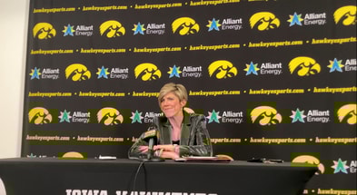 The Hawkeyes defeated Penn State on Sunday afternoon. (Photo by Kyle Huesmann)