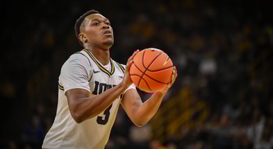 The Hawkeyes defeated UMass Lowell on Monday afternoon in Iowa City. (Photo by Dennis Scheidt)