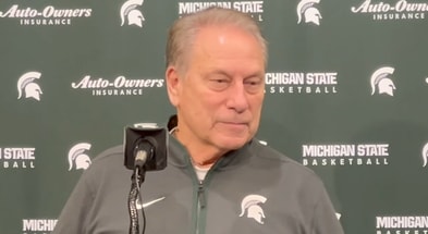 Michigan State coach Tom Izzo.