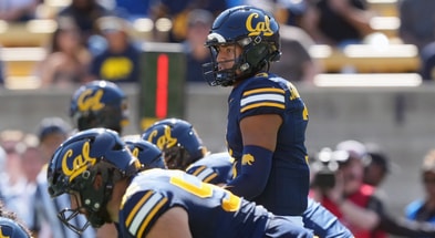 Cal quarterback Jaron-Keawe Sagapolutele