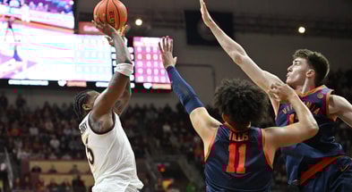 VT forward Amani Hansberry