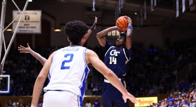 Georgia Tech's Kowacie Reeves Jr. at Duke