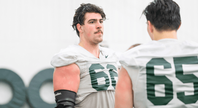 Michigan State offensive tackle Ashton Lepo (photo by Dane Robison for SpartanMag.com).