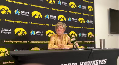 The Hawkeyes defeated the Huskers on Thursday afternoonn. (Photo by Kyle Huesmann)