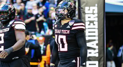Texas Tech linebacker Jacob Rodriguez (Photo by Pat Cockrell/RedRaiderSports.com)