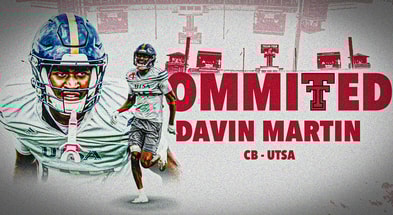 UTSA transfer CB Davin Martin has committed to Texas Tech