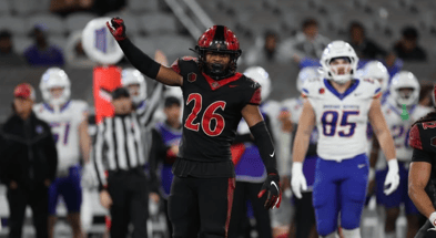 SDSU safety Dwayne McDougle