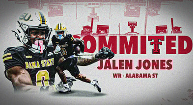 Alabama State WR Jalen Jones has committed to Texas Tech
