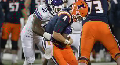 NCAA Football: Northwestern at Illinois