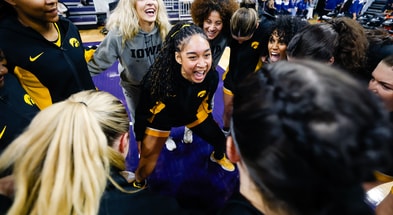 The Hawkeyes grabbed a road win over Northwestern on Monday night. (Photo by Brian Ray/UI Athletics)