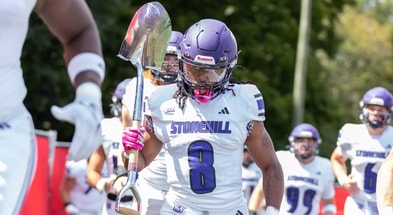 Stonehill cornerback Richard Mosley III